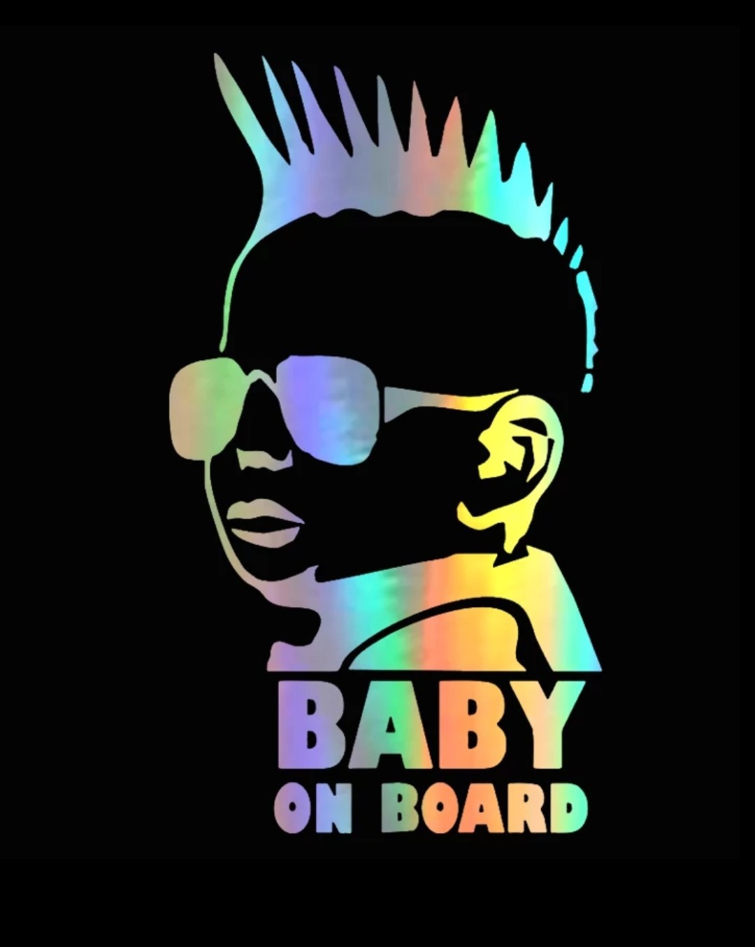 Baby on Board (Black)