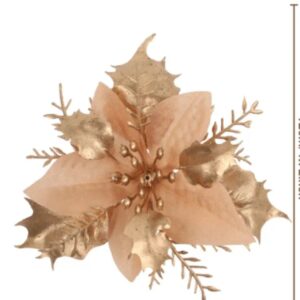 Gold Poinsettias