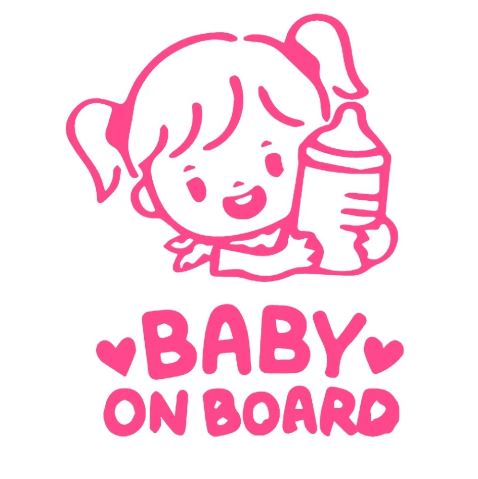 Baby on Board (Pink)