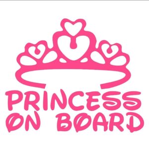 Princess on Board (Pink)