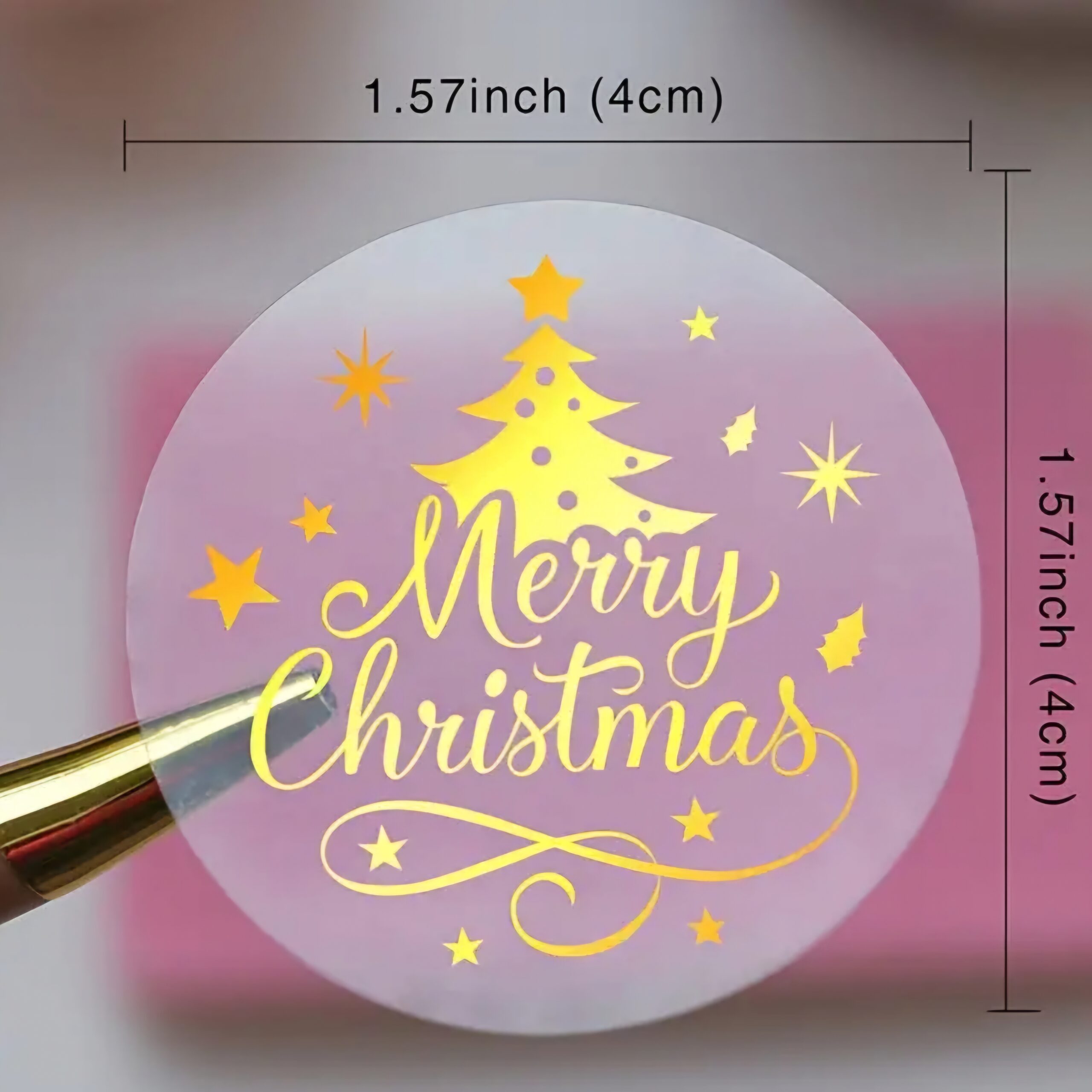 Transparent Merry Christmas